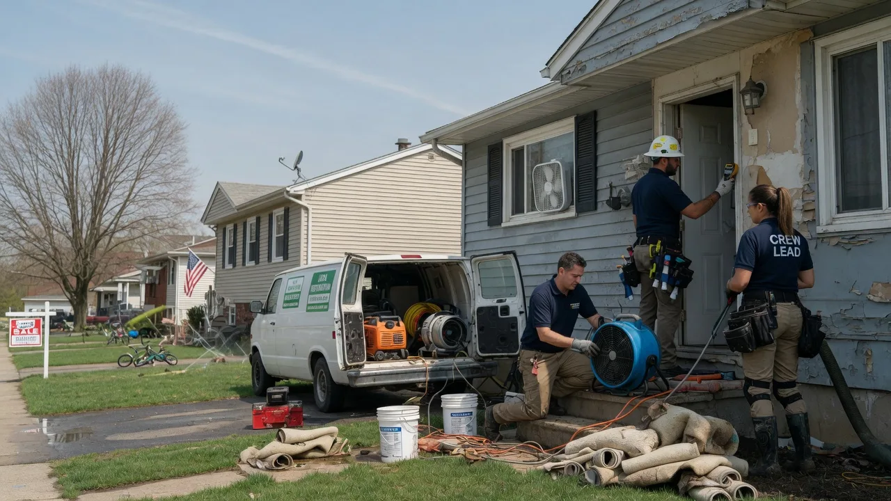 Flood Cleanup in Susquehanna, PA near me